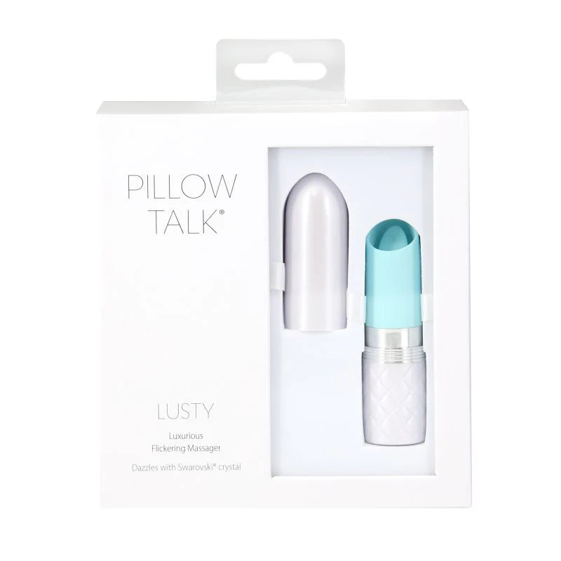 Lusty Luxurious Flickering Massager (Teal)