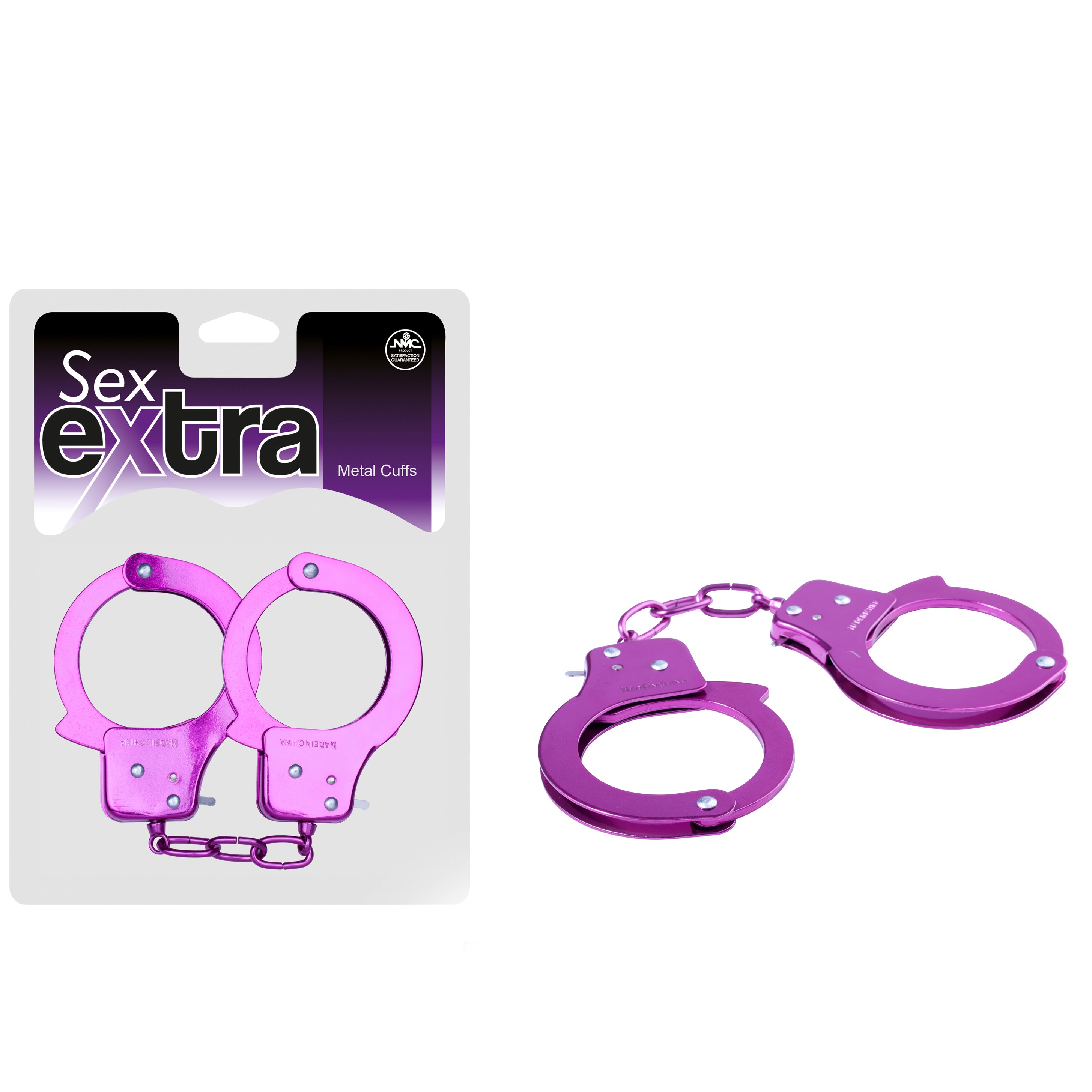 Metal Cuffs Purple