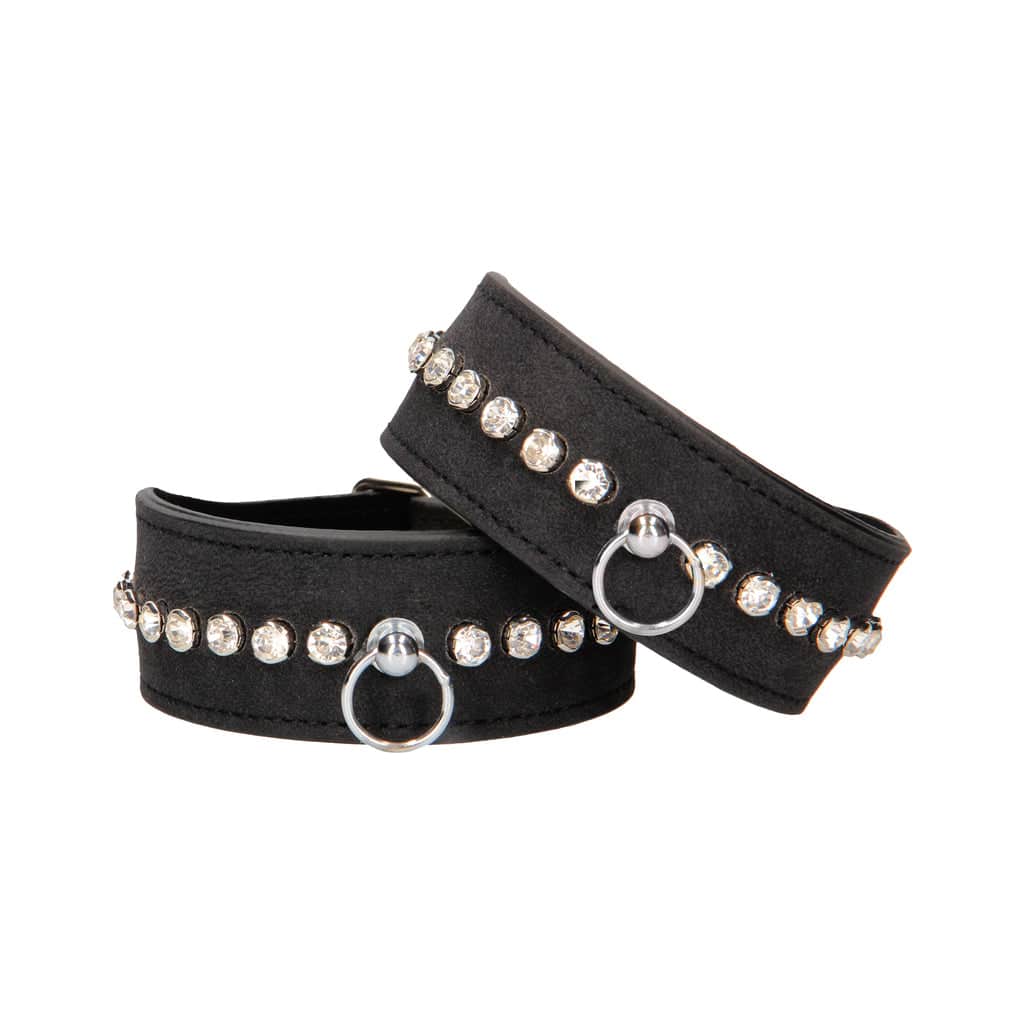 Diamond Studded Wrist Cuffs