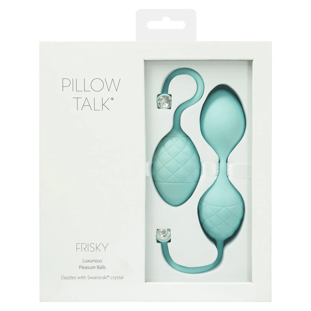 Frisky Luxurious Pleasure Balls (Teal)