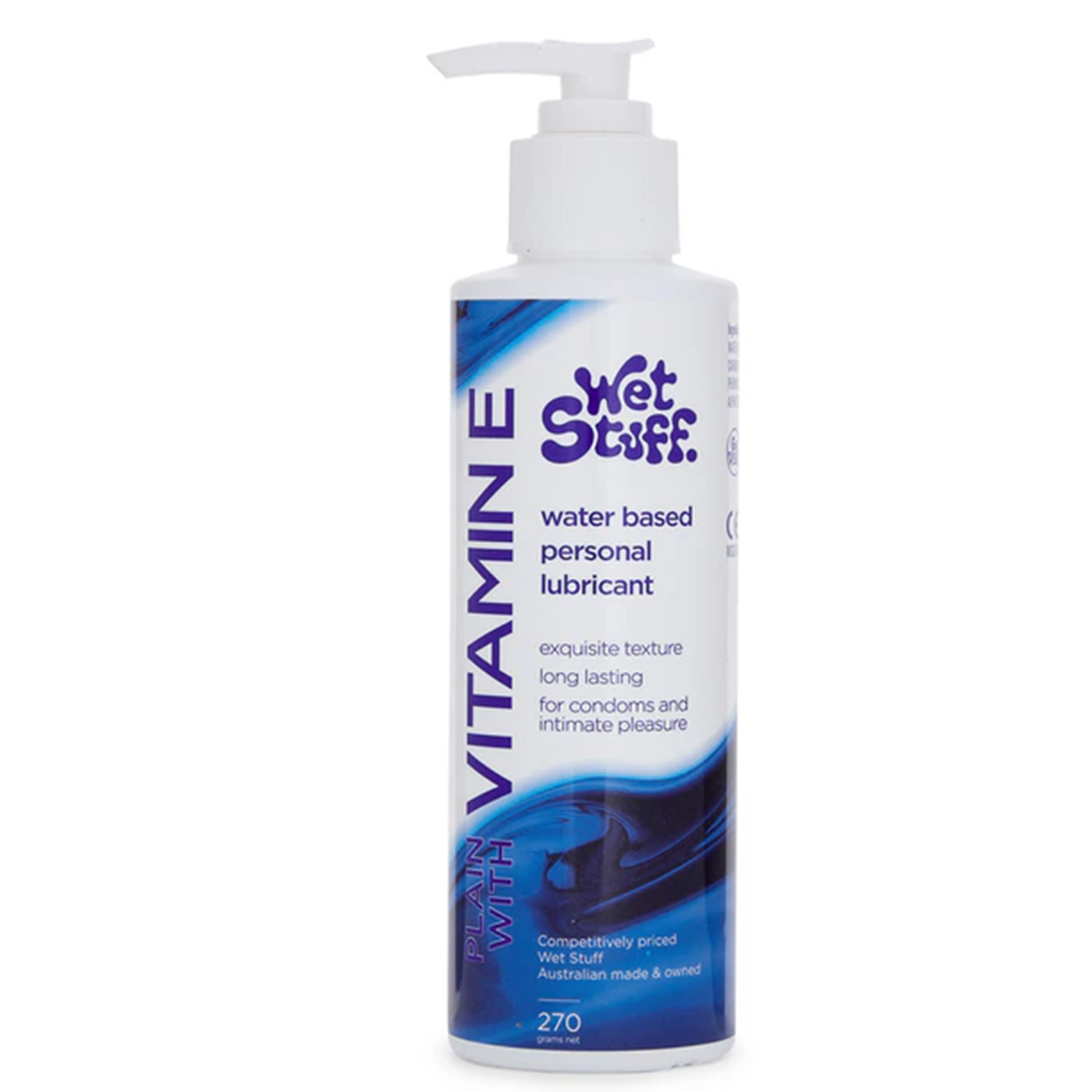 Plain with Vitamin E Water Based Personal Lubricant 270gm