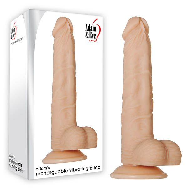 Adam's Rechargeable Vibrating Dildo