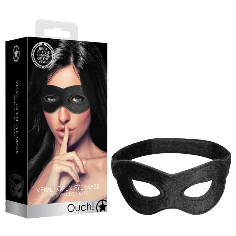 Velvet Open Eye-Mask