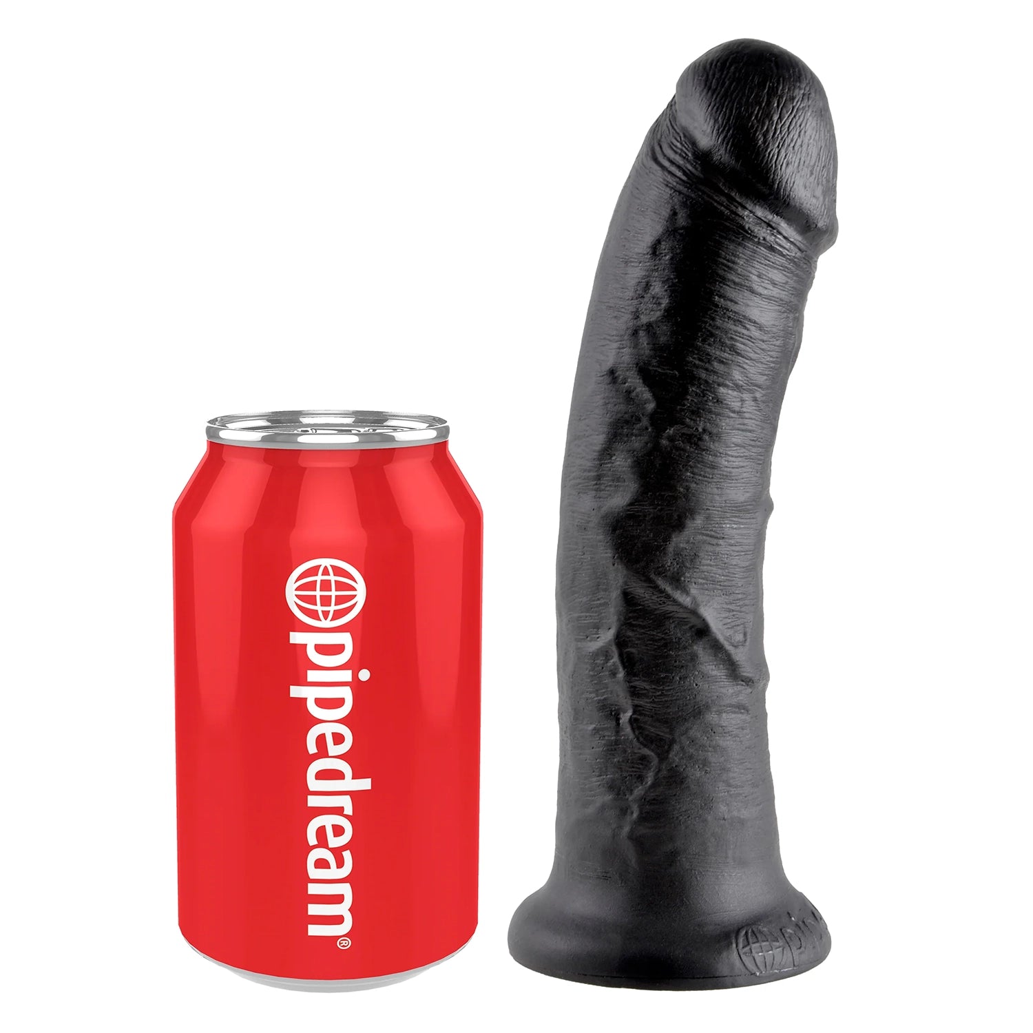 6” King Cock Black