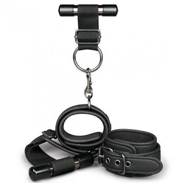 Over the Door Wrist Cuffs Black