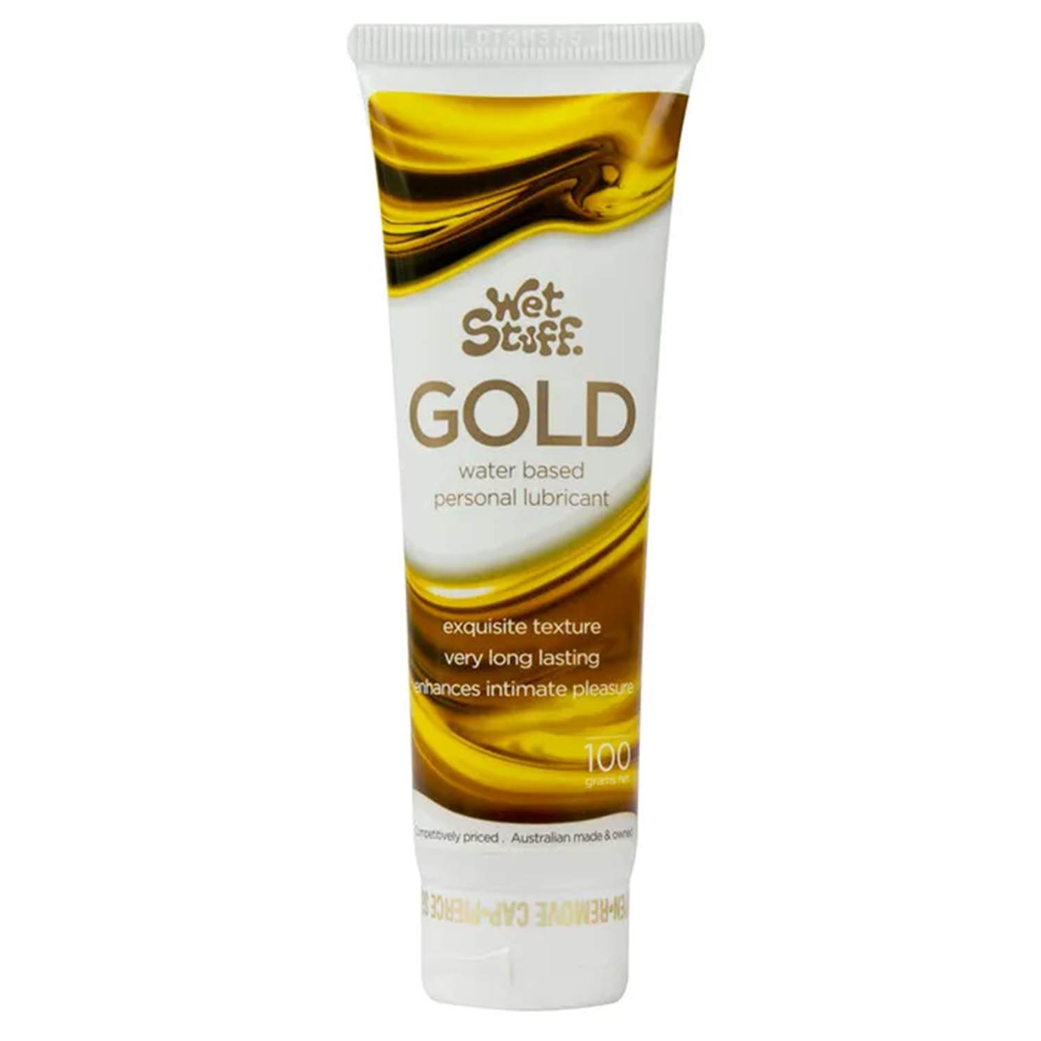 Gold Water Based Personal Lubricant 100gm