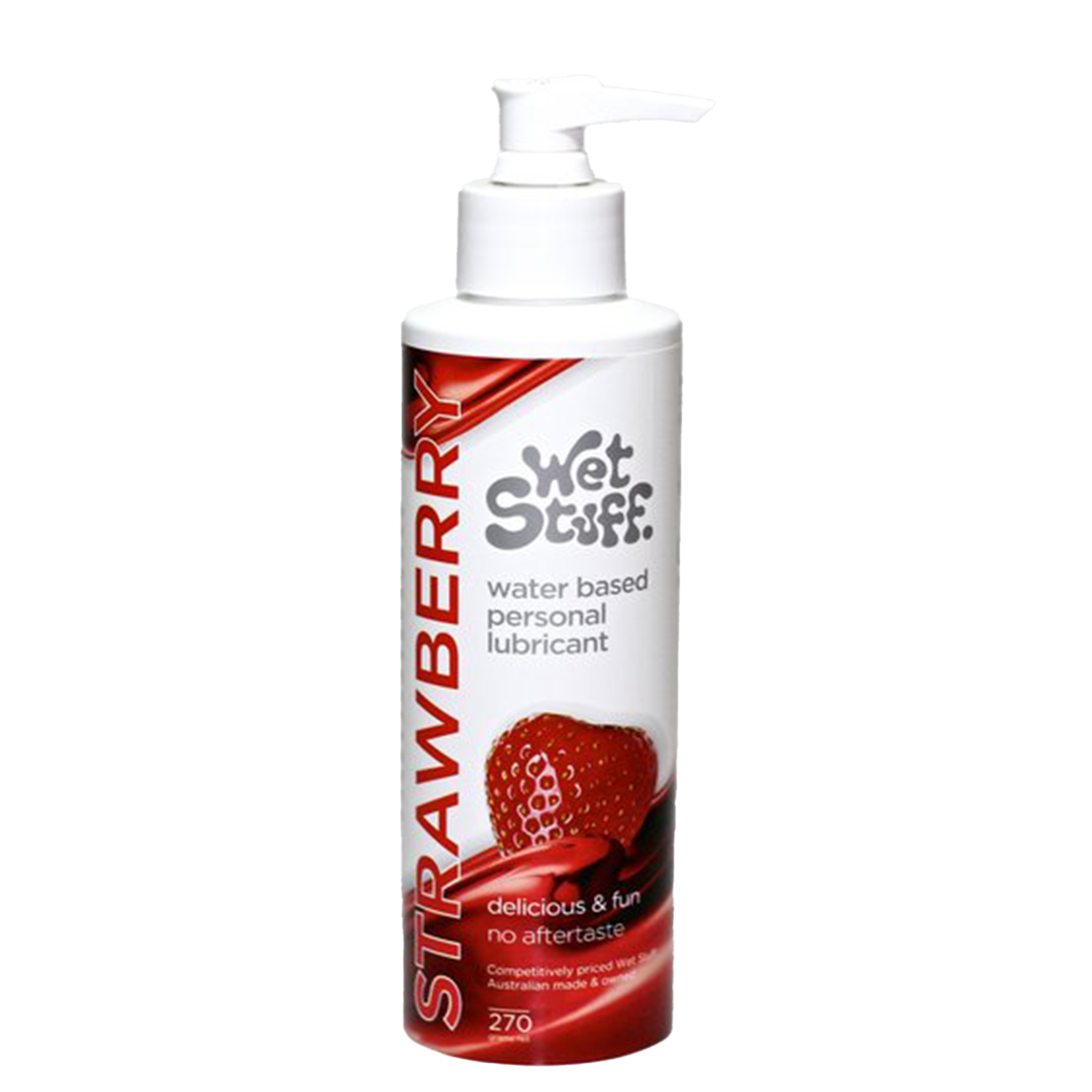 Strawberry Water Based Personal Lubricant 270gm